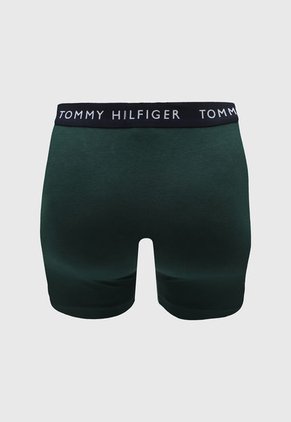 Bóxer x3 Verde-Azul-Borgoña Tommy Hilfiger