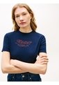 Camiseta Multicolor De Punto Interlock Con Logo Tommy Hilfiger de Tommy Hilfiger
