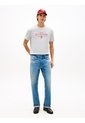 Camiseta Gris Heritage Con Logo Gráfico Tommy Hilfiger de Tommy Hilfiger