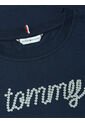 Camiseta Azul Oscuro Con Logo Gráfico De Corte Regular Tommy Hilfiger de Tommy Hilfiger
