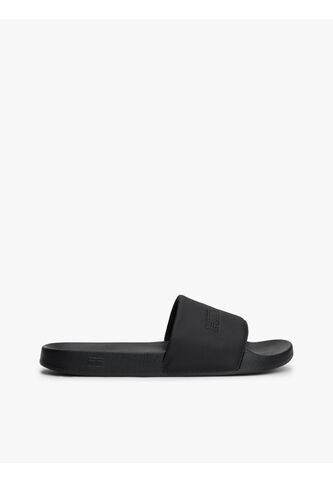 Sandalias Negro De Piscina Con Logo Tonal Tommy Hilfiger Tommy Hilfiger