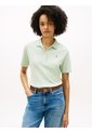 Polo Verde 1985 De Corte Regular Con Logo Bordado Tommy Hilfiger de Tommy Hilfiger