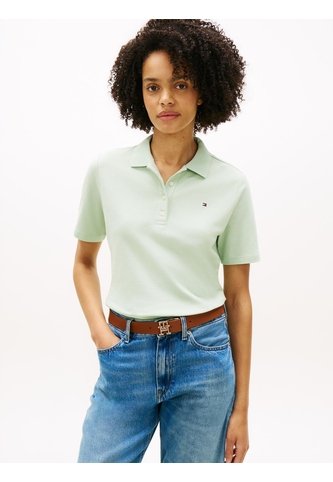 Polo Verde 1985 De Corte Regular Con Logo Bordado Tommy Hilfiger Tommy Hilfiger