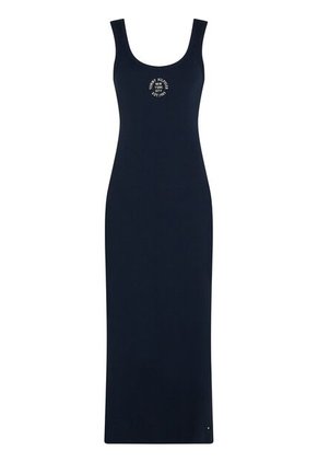 Vestido Multicolor De Corte Slim Con Diseño De Rayas Tommy Hilfiger