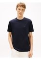 Camiseta Azul De Punto Con Rayas Global Stripe Tommy Hilfiger de Tommy Hilfiger