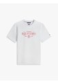 Camiseta Gris Heritage Con Logo Gráfico Tommy Hilfiger de Tommy Hilfiger