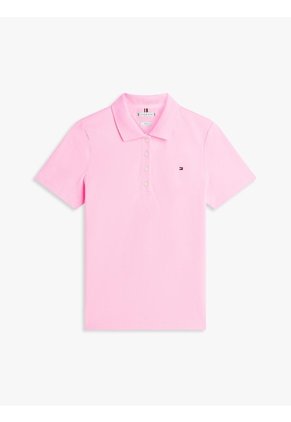 Polo Rosa 1985 Collection Slim De Piqué Tommy Hilfiger