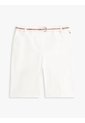 Bermudas Blanco Con Cinturón Tommy Hilfiger de Tommy Hilfiger