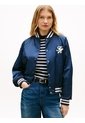 Chaqueta Multicolor Bomber Que Repele El Agua Con Logo Tommy Hilfiger de Tommy Hilfiger