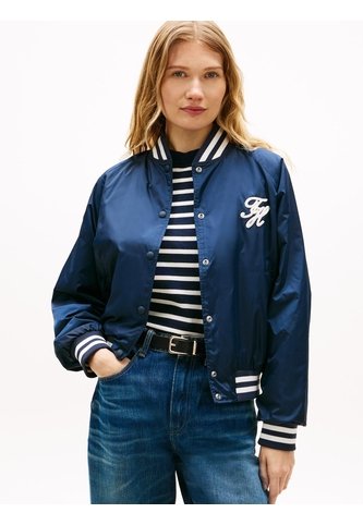 Chaqueta Multicolor Bomber Que Repele El Agua Con Logo Tommy Hilfiger Tommy Hilfiger