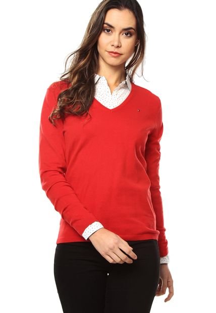 Saco Rojo Tommy Hilfiger