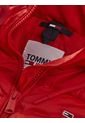 Chaqueta De Corte Cropped Con Logo Mujer Rojo Tommy Jeans de Tommy Hilfiger