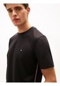 Camiseta Negra De Punto Con Rayas Global Stripe Tommy Hilfiger de Tommy Hilfiger