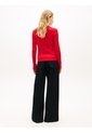 Saco Rojo De Punto Trenzado Fino Tommy Hilfiger de Tommy Hilfiger