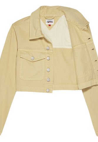 Chaqueta Tommy Jeans Para Mujer Amarillo Tommy Jeans Tommy Hilfiger