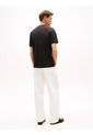 Camiseta Negra De Punto Con Rayas Global Stripe Tommy Hilfiger de Tommy Hilfiger