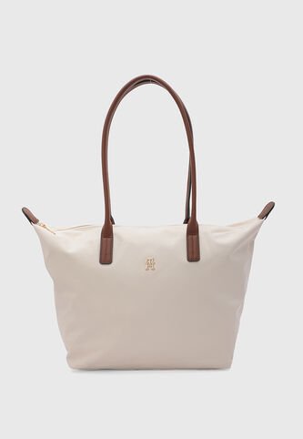 Bolso TOMMY HILFIGER Popette Beige Tommy Hilfiger