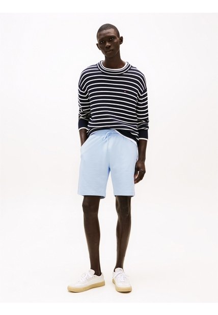 Bermudas Celeste Essential Terry Tommy Hilfiger
