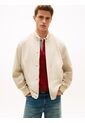 Chaqueta Beige Bomber Performance Repelente Al Agua Tommy Hilfiger de Tommy Hilfiger