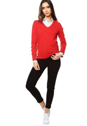 Saco Rojo Tommy Hilfiger