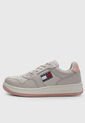 Tenis Lifestyle Tommy Hilfiger Retro Basket Taupe de Tommy Hilfiger