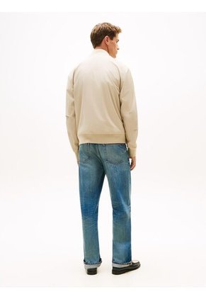 Chaqueta Beige Bomber Performance Repelente Al Agua Tommy Hilfiger