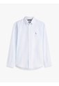 Camisa Celeste TH Flex Regular Tommy Hilfiger de Tommy Hilfiger