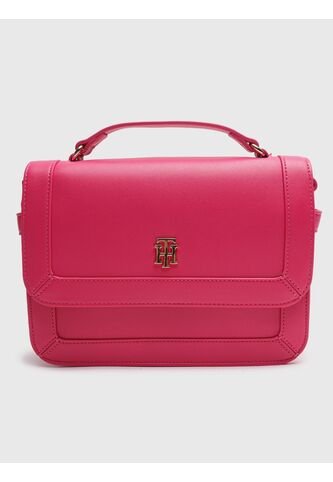 Bolso Rosa Cruzado Con Solapa Tommy Hilfiger Tommy Hilfiger