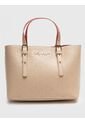 Bolo Rosado Mini Shopper Con Logo Metalizado Tommy Hilfiger de Tommy Hilfiger