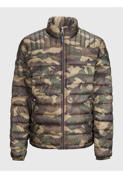 Chaqueta Verde Acolchada Tommy Hilfiger