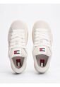 Tenis Gris De Ante Con Cordones Tommy Hilfiger de Tommy Hilfiger