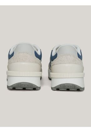 Tenis Blanco De Running De Tela Tommy Hilfiger