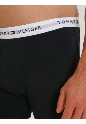 Pack Azul De 3 Boxer Con Logo Tommy Hilfiger