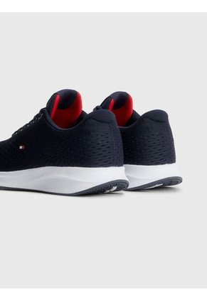 Tenis Azul Marino De Running Ligeras De Punto Tommy Hilfiger