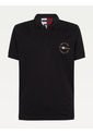 Polo Icons De Corte Regular Negro Tommy Hilfiger de Tommy Hilfiger