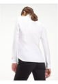 Blusa Manga Larga Para Mujer Mujer Blanco Tommy Hilfiger de Tommy Hilfiger