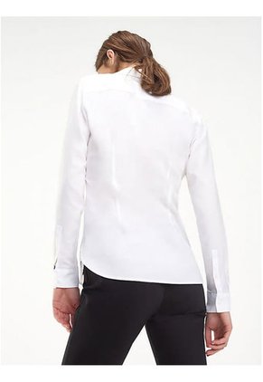 Blusa Manga Larga Para Mujer Mujer Blanco Tommy Hilfiger