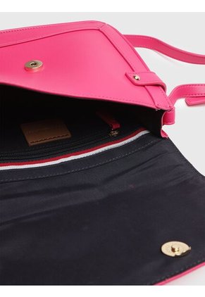 Bolso Rosa Cruzado Con Solapa Tommy Hilfiger