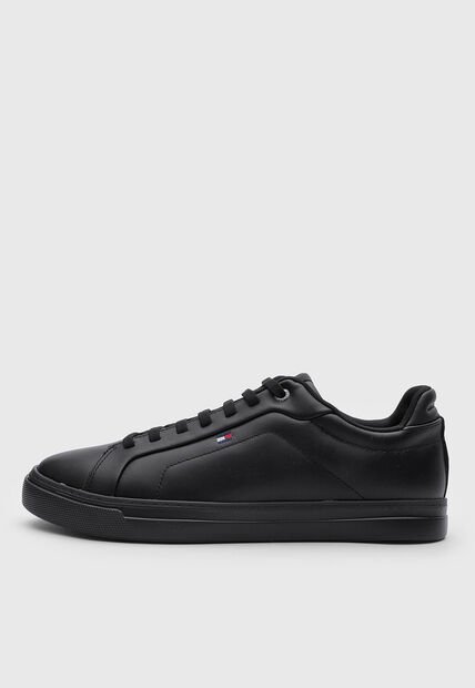 Tenis Casual Tommy Hilfiger Icon Court Negro