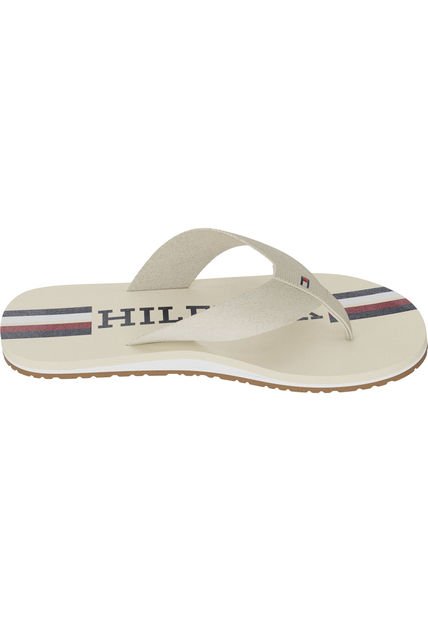Sandalias Con Logo Hombre Blanco Tommy Hilfiger