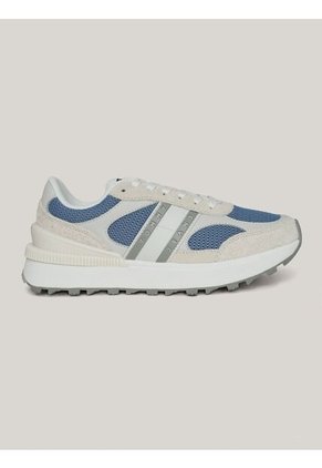 Tenis Blanco De Running De Tela Tommy Hilfiger