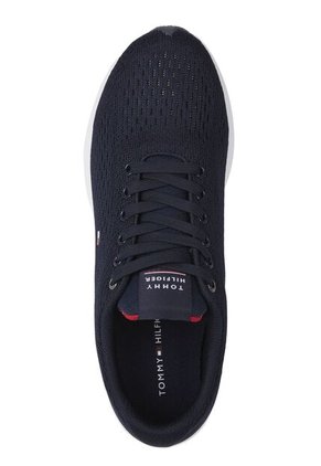 Tenis Azul Marino De Running Ligeras De Punto Tommy Hilfiger