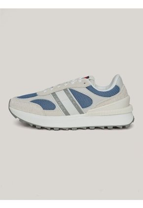 Tenis Blanco De Running De Tela Tommy Hilfiger