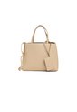 Bolso Beige Satchel Con Monedero Extraible Tommy Hilfiger de Tommy Hilfiger