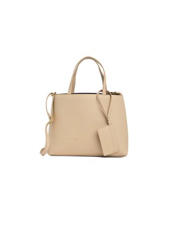 Bolso Beige Satchel Con Monedero Extraible Tommy Hilfiger Tommy Hilfiger
