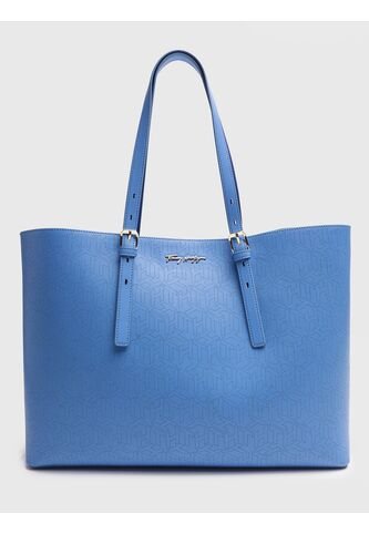 Bolso Azul Tote Con Asa Tommy Hilfiger Tommy Hilfiger