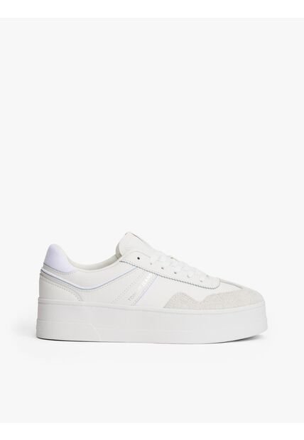 Tenis Blanco The Greenwich De Cuero Tommy Hilfiger