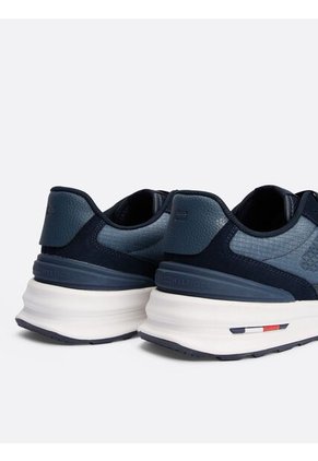 Tenis Azul Marino Deportivas De Cuero Classics Tommy Hilfiger