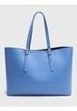 Bolso Azul Tote Con Asa Tommy Hilfiger de Tommy Hilfiger