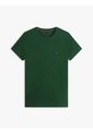 Camiseta Verde De Cuello Redondo Y Corte Extra Slim Tommy Hilfiger de Tommy Hilfiger